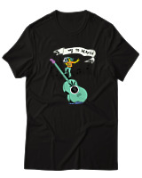 T-Shirt  Γυναικείο - Way To Heaven - Color Thumbnail Μαύρο