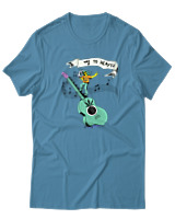 T-Shirt  Γυναικείο - Way To Heaven - Color Thumbnail Τυρκουάζ
