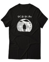 T-Shirt Αντρικό - We Are Not Alone - Color Thumbnail Μαύρο