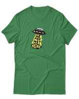 T-Shirt  Γυναικείο - We Are Not Alone Ufo - Color Thumbnail Πράσινο