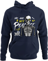 Φούτερ με κουκούλα - We Are Not Perfect - Color Thumbnail Navy Blue