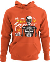Φούτερ με κουκούλα - We Are Not Perfect - Color Thumbnail Orange