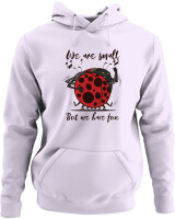 Φούτερ με κουκούλα - We Are Small But We Have Fun - Color Thumbnail Lilac
