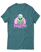 T-Shirt Αντρικό - Weird Stay - Color Thumbnail Μπλε Πράσινο