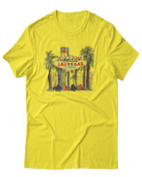 T-Shirt Αντρικό - Welcome To Las Vegas - Color Thumbnail Κίτρινο