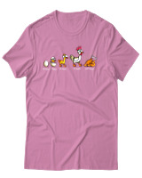 T-Shirt Αντρικό - Well Done Chicken - Color Thumbnail Ροζ