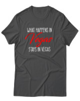 T-Shirt Αντρικό - What Happens In Vegas - Color Thumbnail Ανθρακί