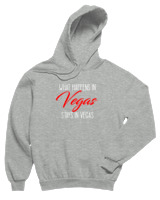 Φούτερ με κουκούλα Παιδικό - What Happens In Vegas - Color Thumbnail Γκρι Μελανζέ