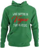 Φούτερ με κουκούλα - What Happens In Vegas - Color Thumbnail Kelly Green