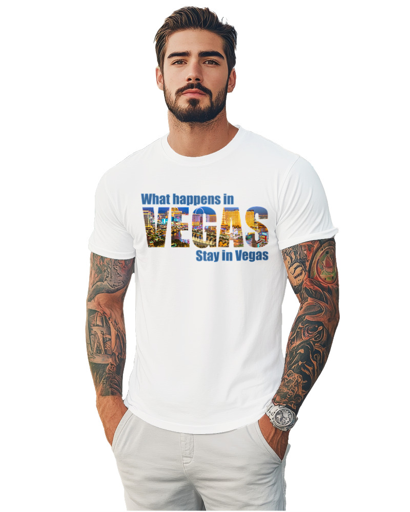 T-Shirt Unisex - What Happens In Vegas - Image 1