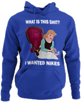 Φούτερ με κουκούλα - What Is This Shit? - Color Thumbnail Μπλε Ρουά