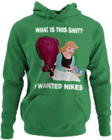 Φούτερ με κουκούλα - What Is This Shit? - Color Thumbnail Kelly Green