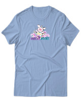 T-Shirt Αντρικό - Whatever Bitches - Color Thumbnail Γαλάζιο