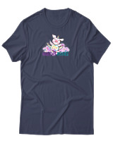 T-Shirt Αντρικό - Whatever Bitches - Color Thumbnail Μπλε Γκρι