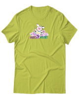 T-Shirt Αντρικό - Whatever Bitches - Color Thumbnail Λαχανί
