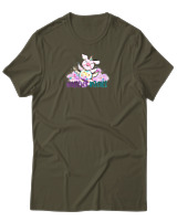 T-Shirt Αντρικό - Whatever Bitches - Color Thumbnail Χακί