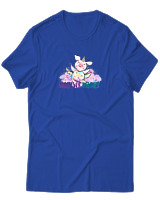 T-Shirt  Γυναικείο - Whatever Bitches - Color Thumbnail Μπλέ Ρουά