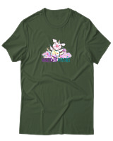 T-Shirt  Γυναικείο - Whatever Bitches - Color Thumbnail Κυπαρισσί