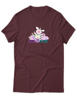 T-Shirt  Γυναικείο - Whatever Bitches - Color Thumbnail Μπορντό