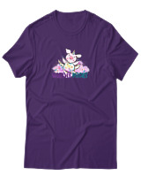 T-Shirt  Γυναικείο - Whatever Bitches - Color Thumbnail Μώβ