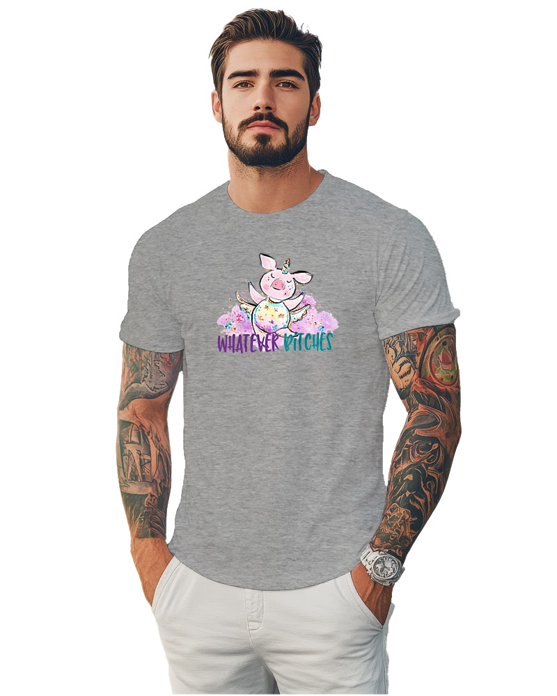 T-Shirt Αντρικό - Whatever Bitches - Image 1