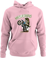 Φούτερ με κουκούλα - Wheeliesaurus - Color Thumbnail Pink