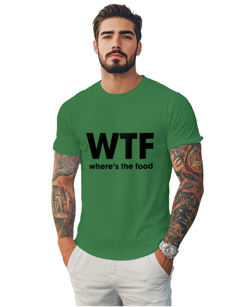 T-Shirt Unisex - Where Is The Food - Image 1