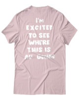 T-Shirt Unisex - Where This Is All Going - Color Thumbnail Απαλό Ροζ