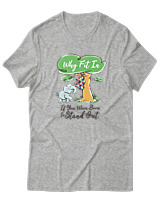 T-Shirt Αντρικό - Why Fit In - Color Thumbnail Γκρι Μελανζέ