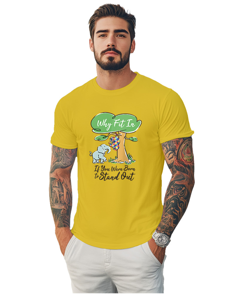 T-Shirt Αντρικό - Why Fit In - Image 1