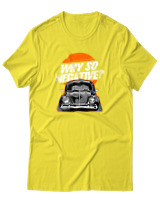 T-Shirt Αντρικό - Why So Negative - Color Thumbnail Κίτρινο