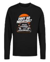 Μακρυμάνικο Μακό Αντρικό - Why So Negative - Color Thumbnail Μαύρο