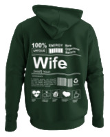 Φούτερ με κουκούλα - Wife - Color Thumbnail Κυπαρισσί