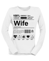Μακρυμάνικο Μακό - Wife - Color Thumbnail 'Ασπρο