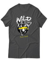 T-Shirt Αντρικό - Wild Fierce Soul - Color Thumbnail Ανθρακί