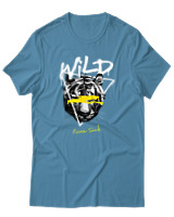 T-Shirt Αντρικό - Wild Fierce Soul - Color Thumbnail Τιρκουάζ
