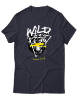 T-Shirt Αντρικό - Wild Fierce Soul - Color Thumbnail Σκούρο Μπλε