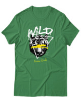 T-Shirt Αντρικό - Wild Fierce Soul - Color Thumbnail Πράσινο