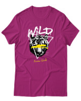 T-Shirt Αντρικό - Wild Fierce Soul - Color Thumbnail Φουξια