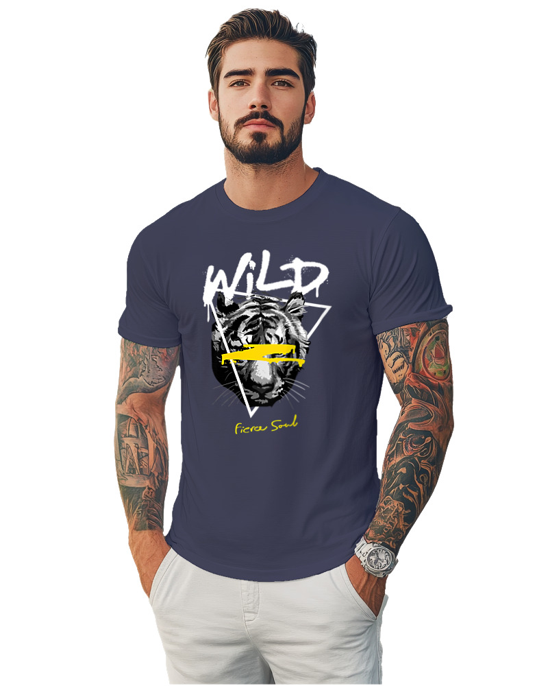 T-Shirt Αντρικό - Wild Fierce Soul - Image 1