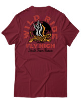 T-Shirt Αντρικό - Wild Ride - Color Thumbnail Σκούρο Κόκκινο