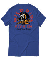 T-Shirt Αντρικό - Wild Ride - Color Thumbnail Μπλε Ρουά