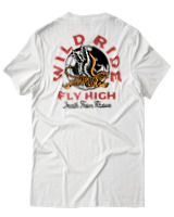 T-Shirt  Γυναικείο - Wild Ride - Color Thumbnail Άσπρο