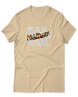 T-Shirt Αντρικό - Wild Soul - Color Thumbnail Μπεζ