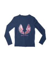 Μακρυμάνικο Μακό Παιδικό - Wings Unfolded - Color Thumbnail Σκούρο Μπλε