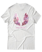 T-Shirt Αντρικό - Wings Unfolded - Color Thumbnail Άσπρο
