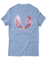 T-Shirt Αντρικό - Wings Unfolded - Color Thumbnail Γαλάζιο