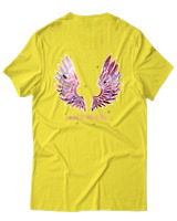 T-Shirt Αντρικό - Wings Unfolded - Color Thumbnail Κίτρινο