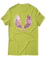 T-Shirt Αντρικό - Wings Unfolded - Color Thumbnail Λαχανί