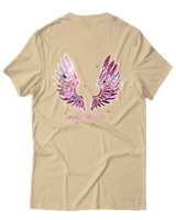 T-Shirt Αντρικό - Wings Unfolded - Color Thumbnail Μπεζ